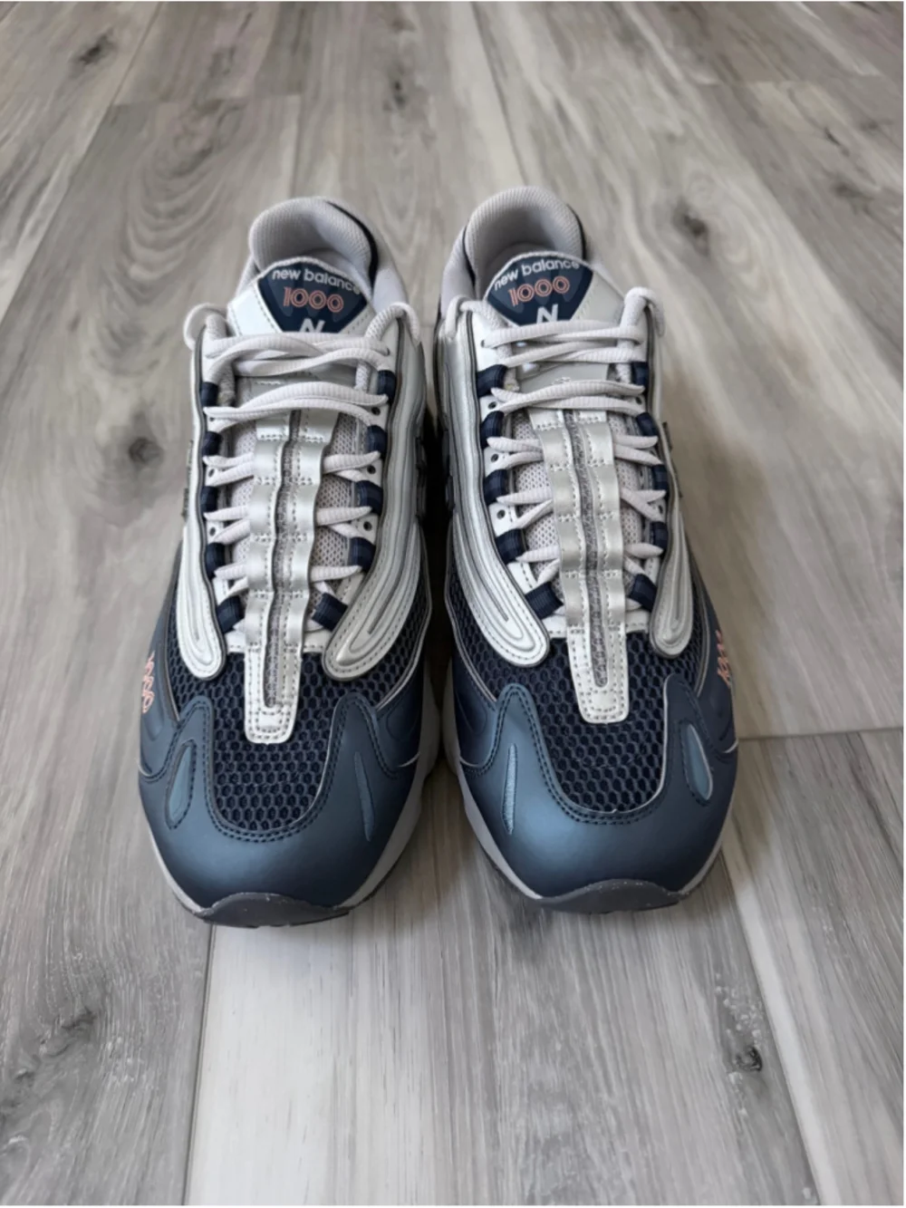 New Balance 1000 M1000P Vintage Indigo Silver Men 11.5 Women 13 Y2K Sneakers